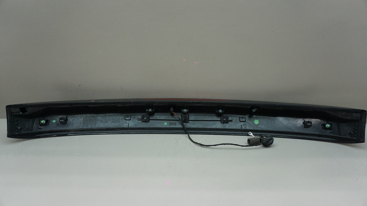 2007-2015 AUDI Q7 REAR TRUNK LIFT GATE SPOILER WING W/ BREAK LAMP 4L0827933 OEM