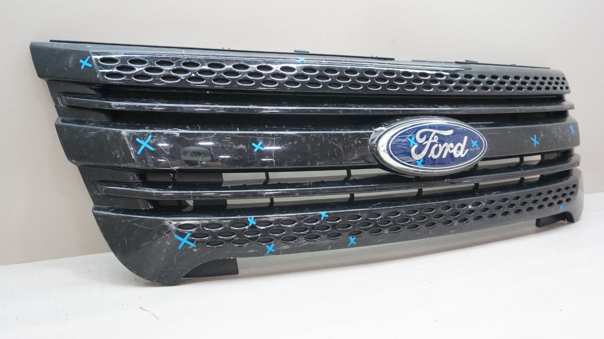 2011-2015 FORD EXPLORER FRONT BUMPER RADIATOR GRILLE OEM BB53-8200