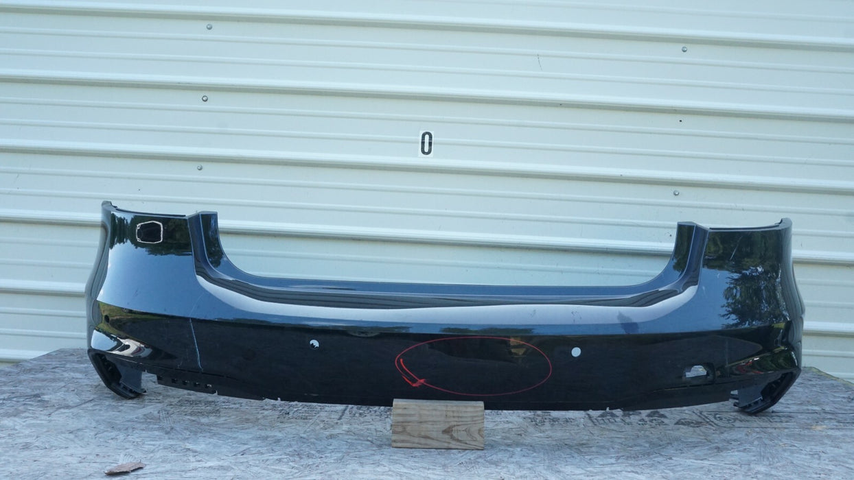 2019-2020 AUDI A7 SPORTBACK S-LINE REAR BUMPER COVER PANEL 4K8807385 OEM 19 20