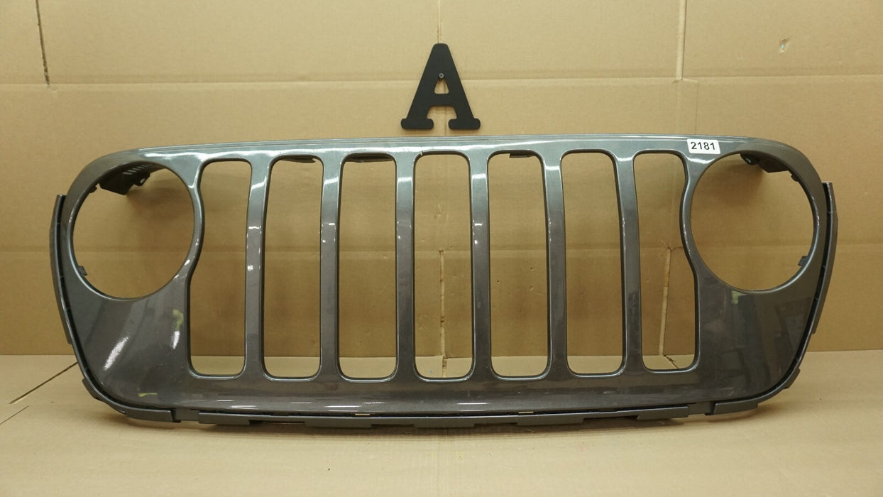 2018-2021 JEEP WRANGLER JL SAHARA FRONT BUMPER GRILLE GRILL OEM 6BY79TRVAB