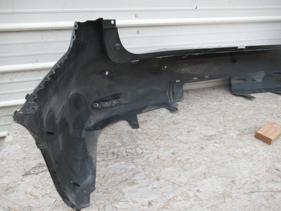2011-2013 INFINITY QX56 REAR BUMPER COVER PANEL W/ PARKING SENSOR HOLES OEM