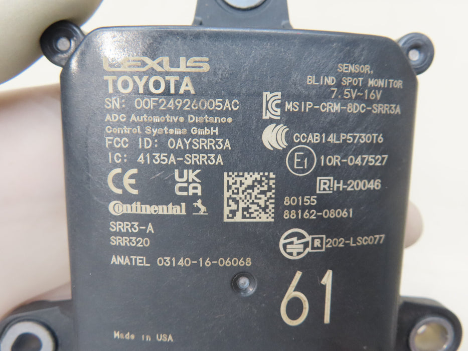 2024 TOYOTA SIENNA BLIND SPOT RADAR OEM