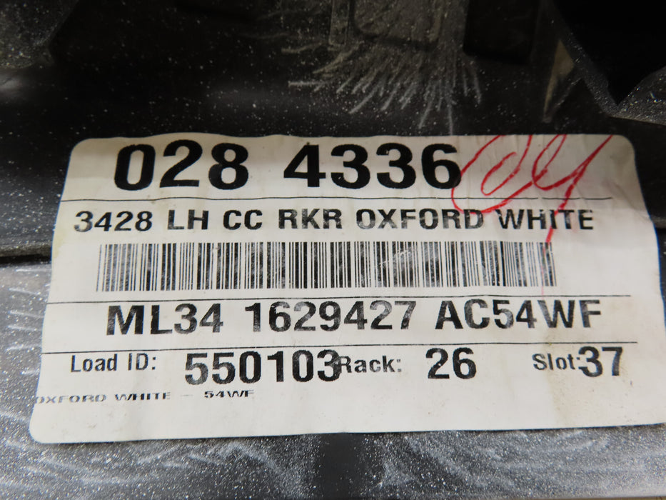 2021-2023 FORD F150 F-150 REAR LEFT CORNER BODY CAP MOLDING OEM ML34-1629427-AC