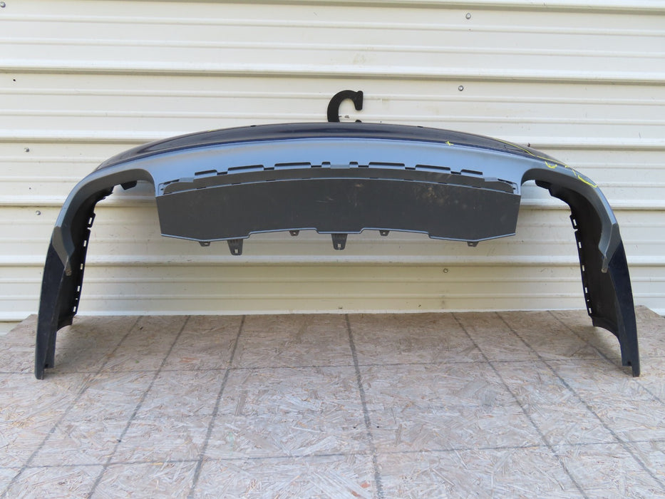 2013-2015 AUDI S6 SEDAN REAR BUMPER COVER W/ LOWER VALANCE PANEL OEM 4G5807511N