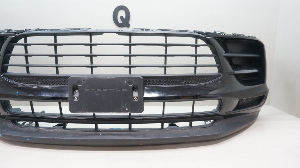 2019-2021 PORSCHE MACAN FRONT COMPLETE BUMPER COVER 95B807221K OEM