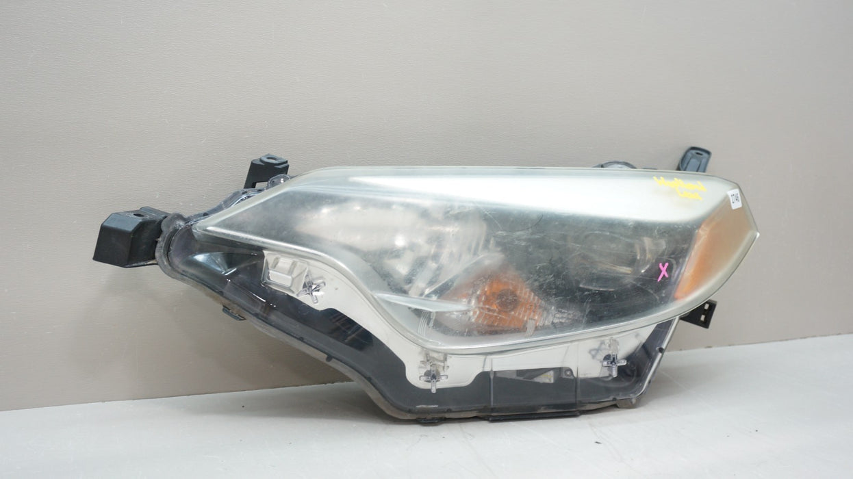 2014-2016 TOYOTA COROLLA FRONT LEFT DRIVER SIDE HALOGEN HEADLIGHT OEM