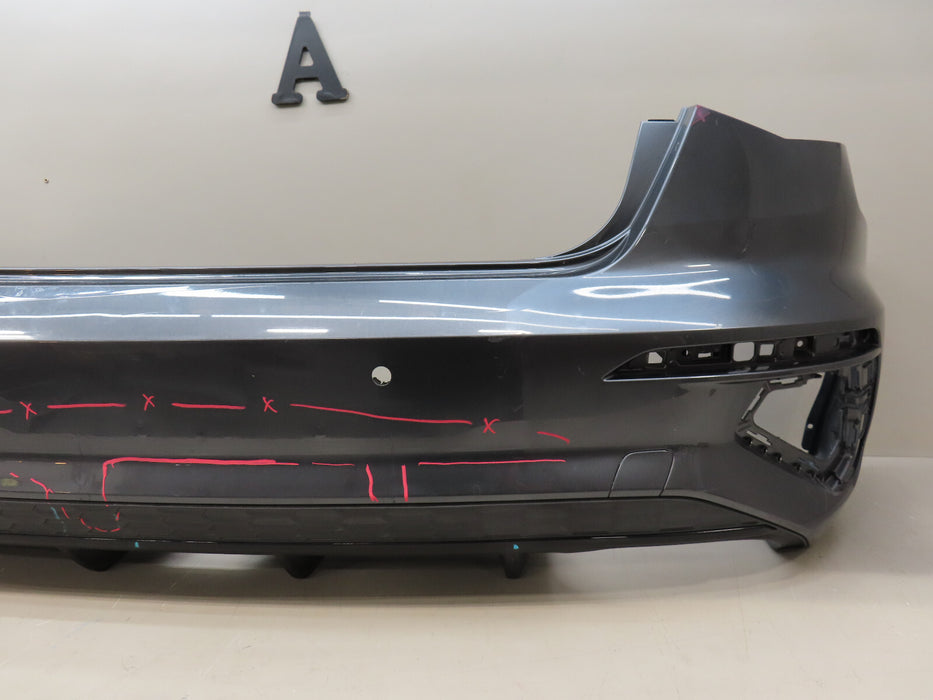 2022 2024 AUDI S3 S-LINE REAR BUMPER COVER OEM