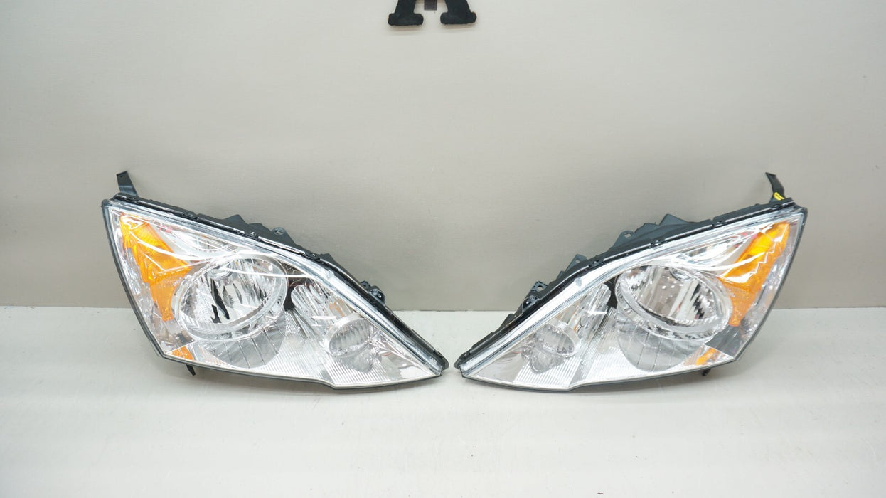 2007-2011 HONDA CR-V CRV FRONT HEADLIGHTS AFTERMARKET (T.G)