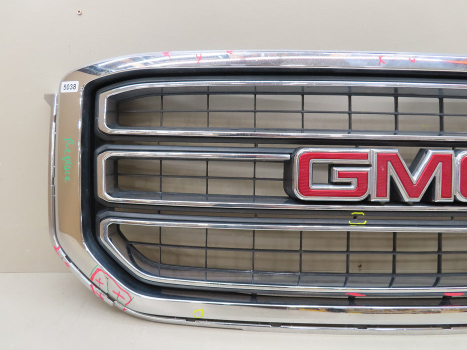 2015 2016 2017 2018 GMC YUKON FRONT RADIATOR GRILLE GRILL OEM 16-003