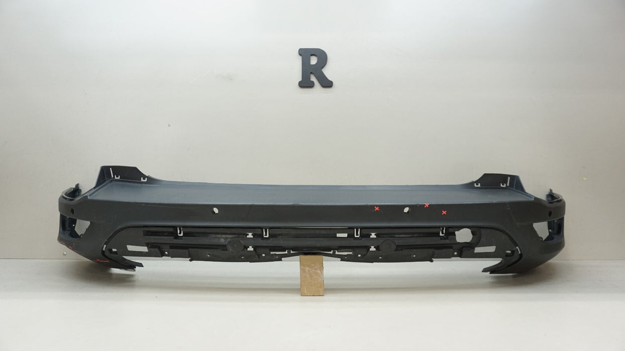2013-2016 FORD ESCAPE REAR BUMPER COVER PANEL W SENSOR HOLES OEM CJ54-17D781-AEW
