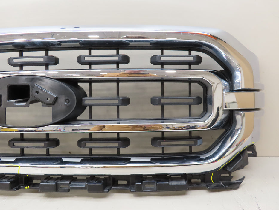 2021-2023 FORD F150 F-150 XLT FRONT RADIATOR GRILLE GRILL OEM ML34-8200-CFSMAS