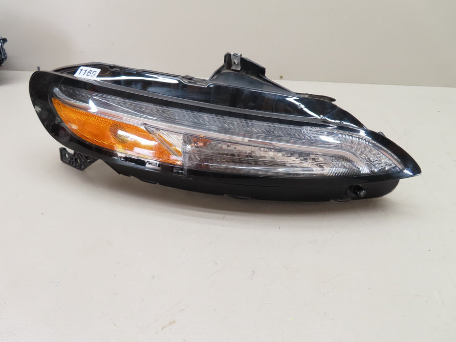 2014-2017 JEEP GRAND CHEEROKE FRONT RIGHT SIDE HEADLIGHT DRL TURNSIGNAL LAMP OEM