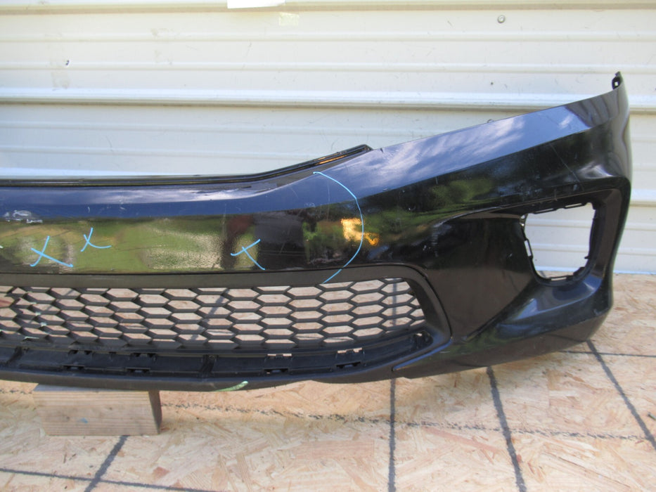 2013-2015 HONDA ACCORD FRONT BUMPER COVER PANEL PLASTIC W/ GRILLE GRILL OEM