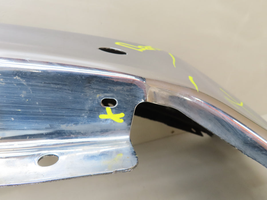 2019 2020 2021 CHEVROLET SILVERADO 1500 FRONT BUMPER METAL W/SENSOR HOLES OEM
