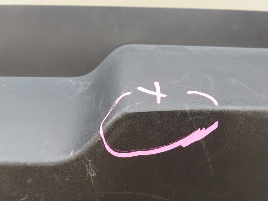 2018-2020 CHEVROLET TRAVERSE REAR LOWER BUMPER COVER OEM 84294627