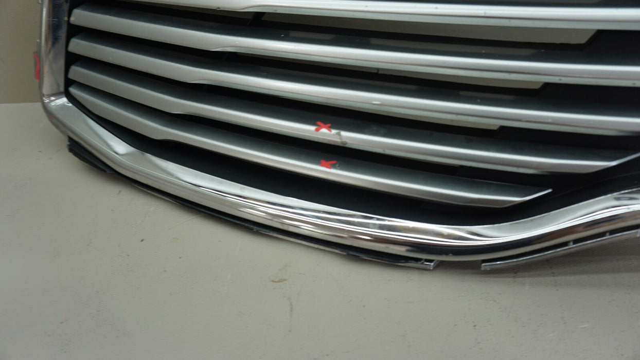 2013-2016 LINCOLN MKZ FRONT LEFT SIDE BUMPER UPPER GRILLE GRILL OEM 314058000