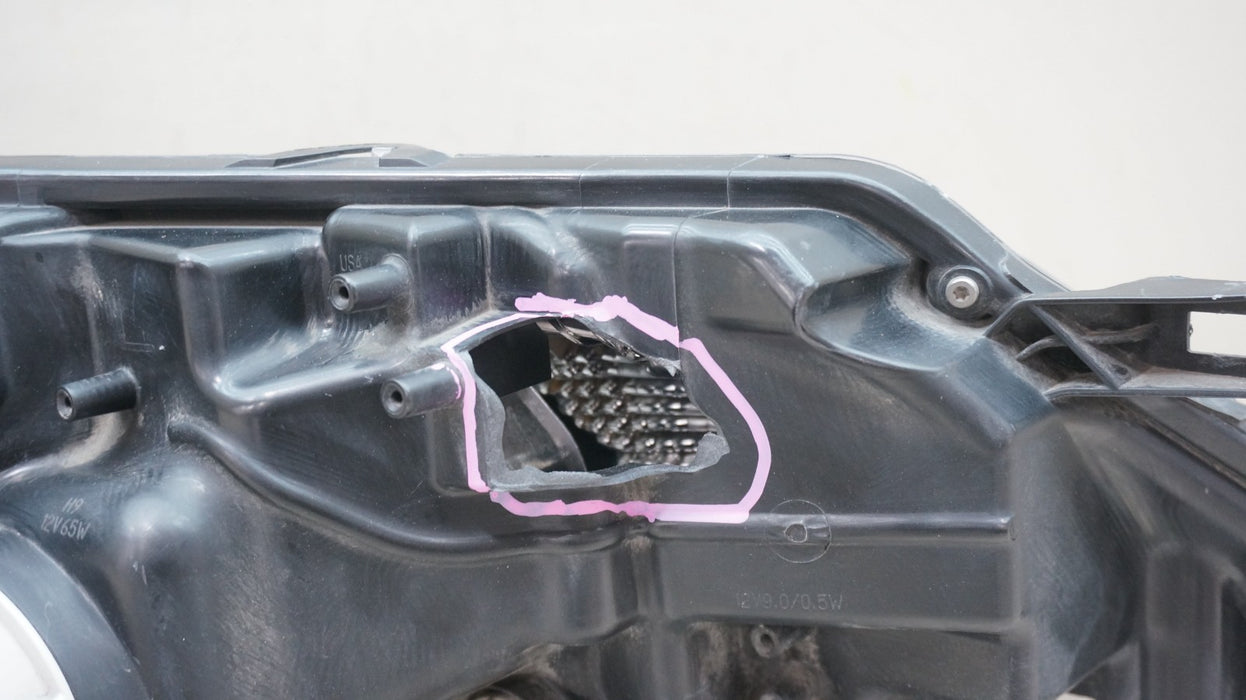 2017-2020 NISSAN ROGUE FRONT LEFT DRIVER SIDE HALOGEN W/ LED HEADLIGHT OEM