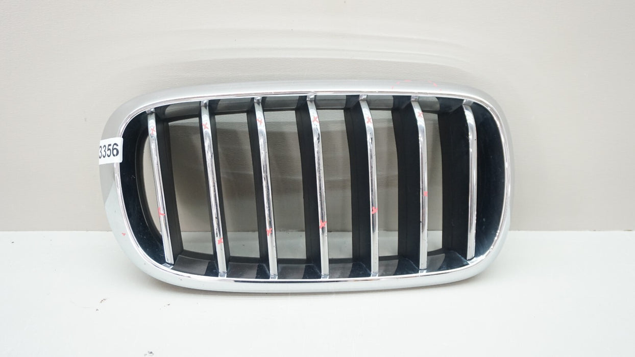 2014-2018 BMW X5 X6 LEFT DRIVER SIDE KIDNEY GRILLE GRILL 5111MI-7309775-02 OEM