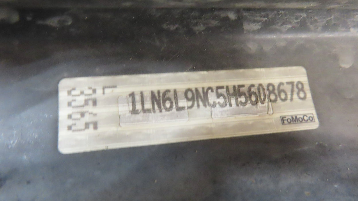 2017-2020 LINCOLN CONTINENTAL FRONT BUMPER COVER OEM