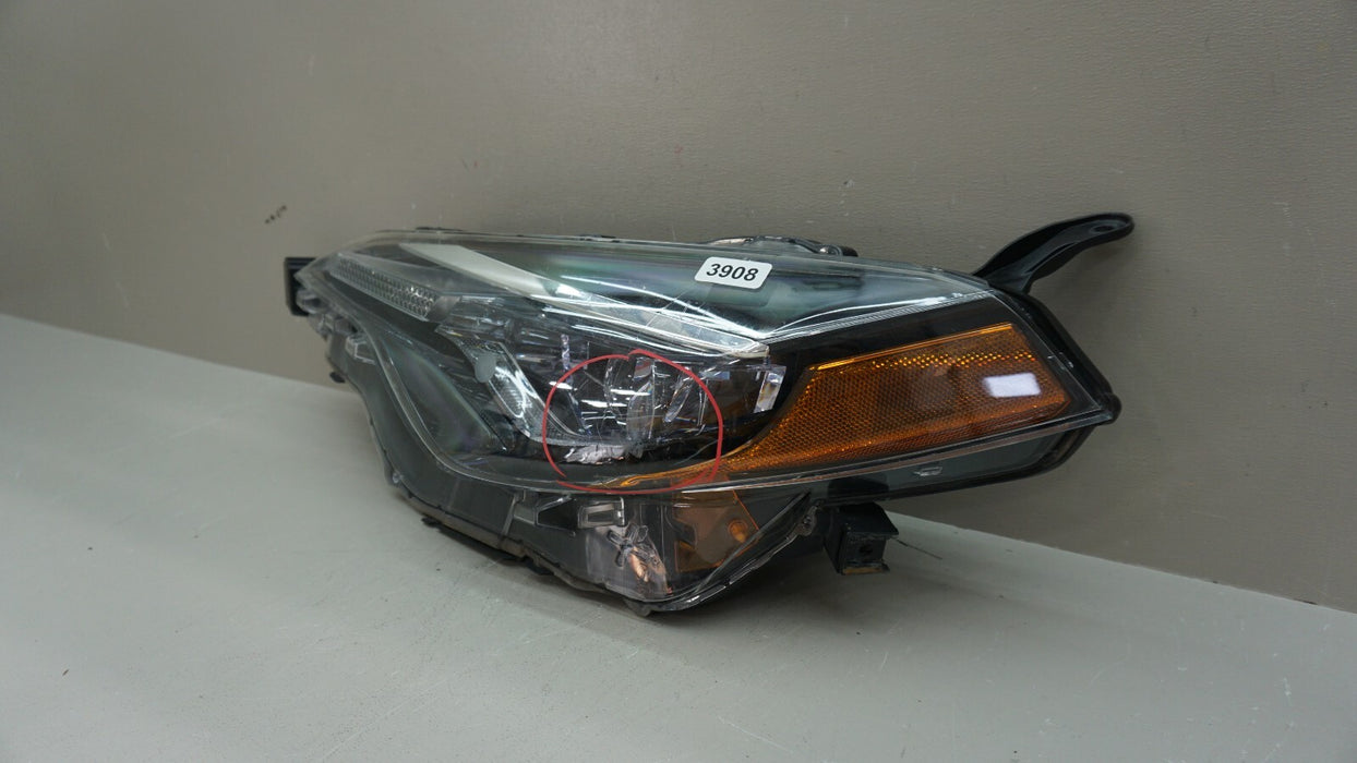2017-2019 TOYOTA COROLLA FRONT LH LEFT DRIVER SIDE HEADLIGHT OEM