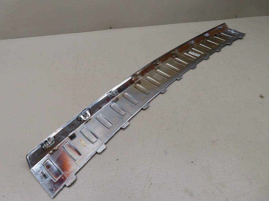 2013-2016 MERCEDES GL550 REAR BUMPER STEP PAD SILL MOLDING COVER CHROME OEM
