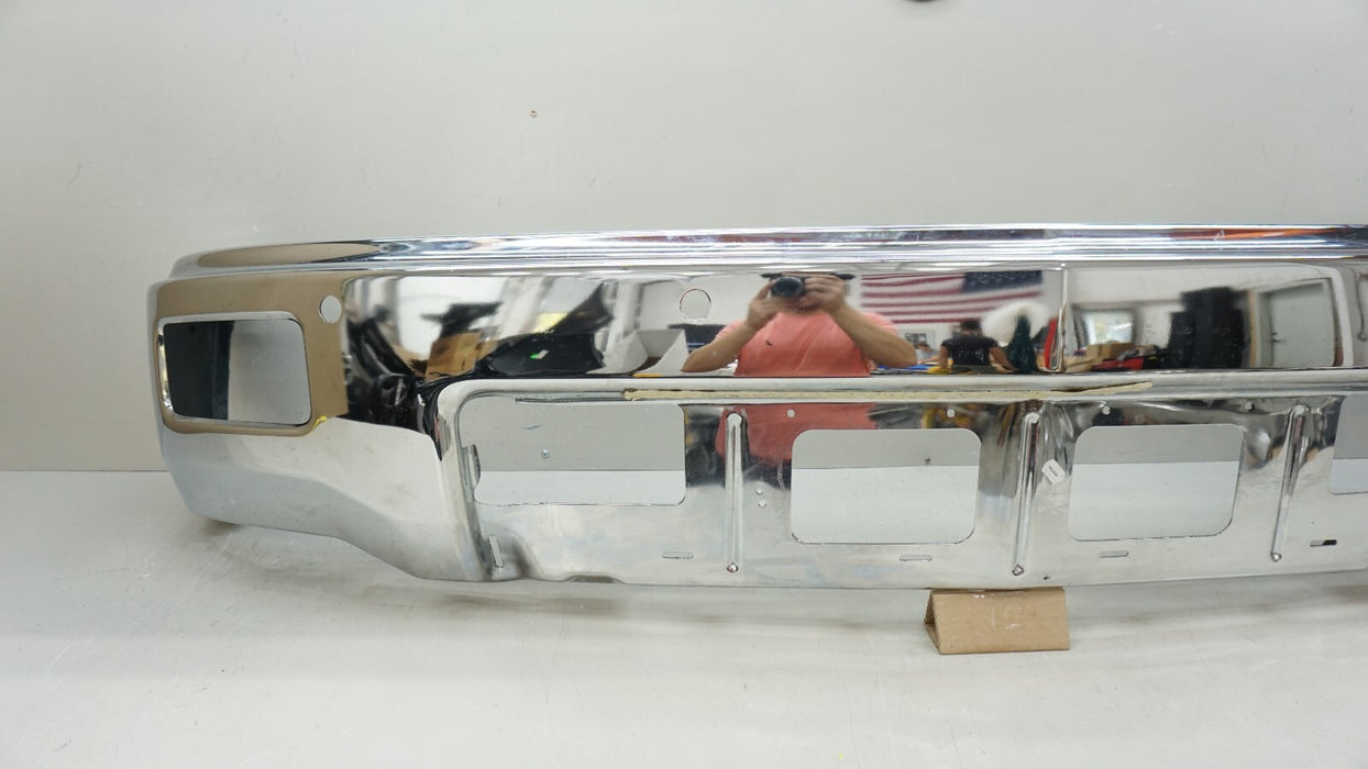 2014-2015 CHEVROLET SILVERADO 1500 FRONT METAL CHROME BUMPER 2294485789 OEM