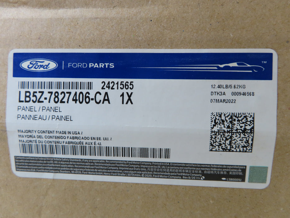 2020 FORD EXPLORER REAR RIGHT PASSENGER INTERIOR DOOR TRIM PANEL OEM