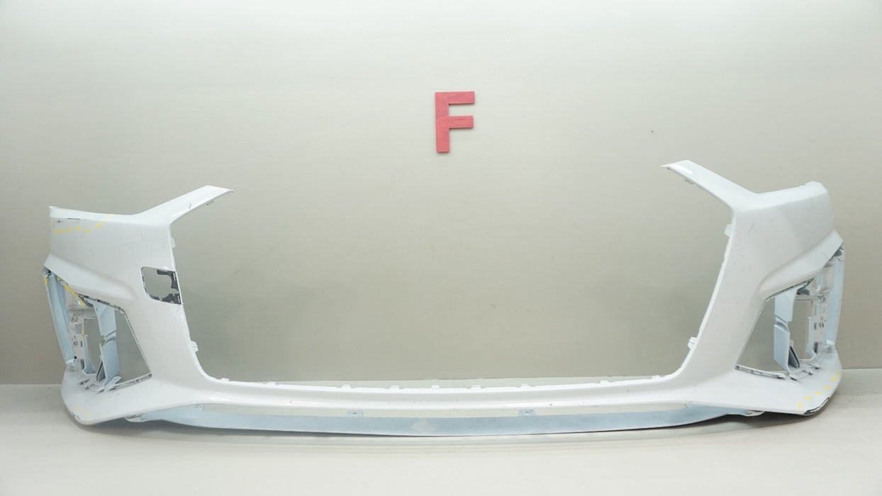 2017-2019 AUDI A5 S-LINE B9 FRONT BUMPER COVER PANEL PLASTIC 8W6807437 OEM