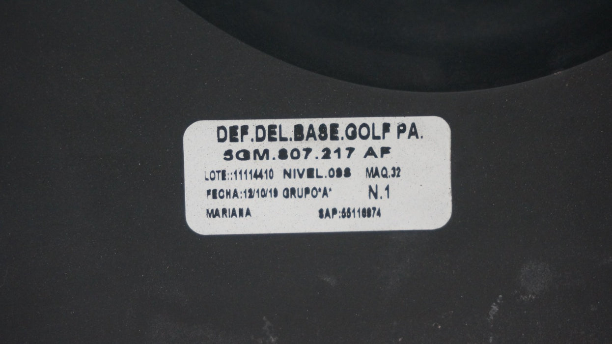 2017-2019 VOLKSWAGEN GOLF FRONT BUMPER COVER PANEL OEM