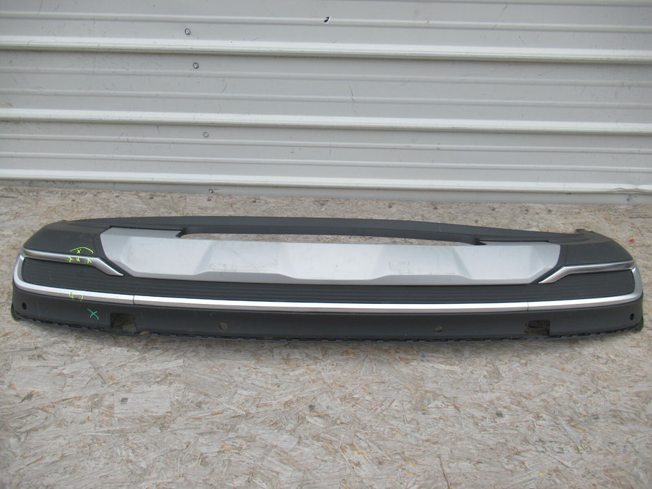 2017-2019 AUDI Q7 REAR LOWER BUMPER COVER PANEL VALANCE DIFFUSER FACTORY OEM
