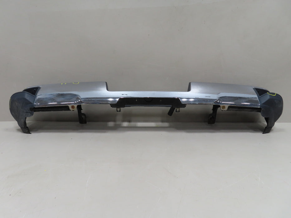 2014 2015 2016 2017 2018 SILVERADO SIERRA REAR BUMPER CHROME ORIGINAL OEM