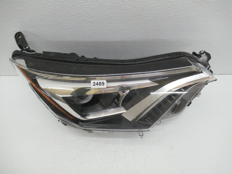 2016 2017 2018 TOYOTA RAV4 FRONT RIGHT PASSENGERS SIDE LED HEADLIGHT OEM