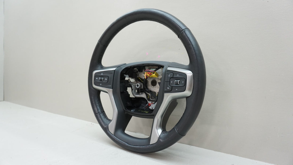 2019-2023 CHEVROLET SILVERADO TAHOE SUBURBAN GMC SIERRA STEERING WHEEL OEM