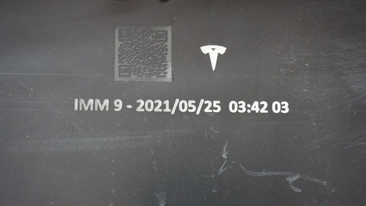 2017-2023 TESLA MODEL 3 REAR BUMPER COVER W/ SENSOR HOLES OEM