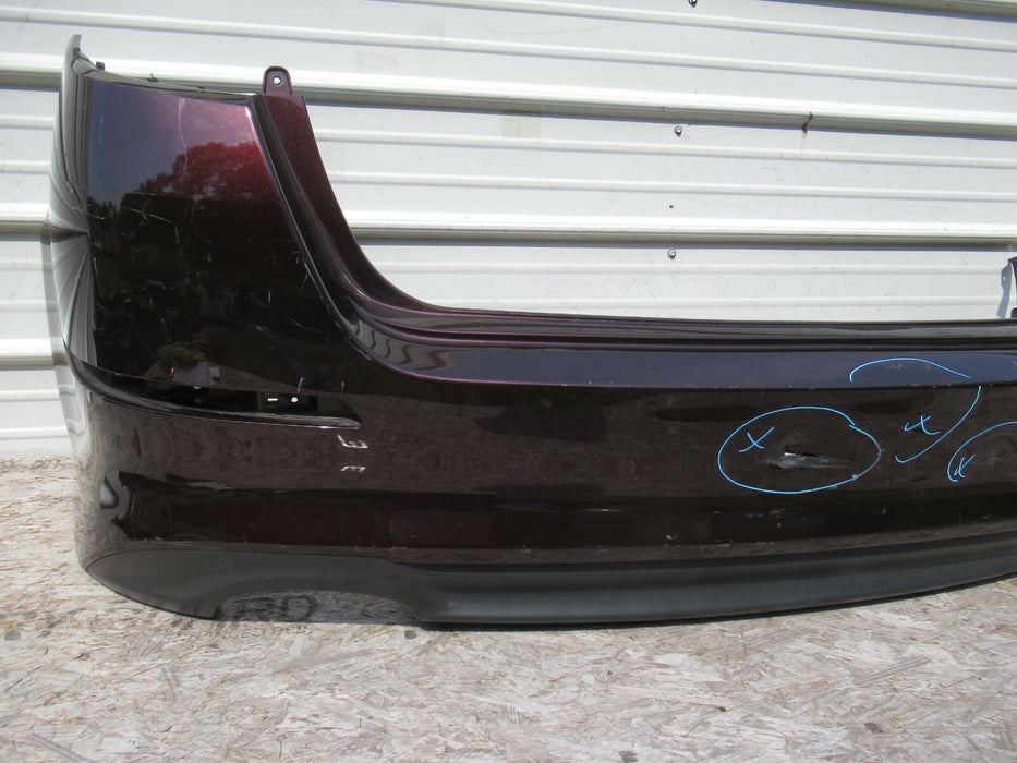 2014-2015 KIA OPTIMA REAR BUMPER COVER PANEL BLACK PLASTIC 86612-4C500 OEM