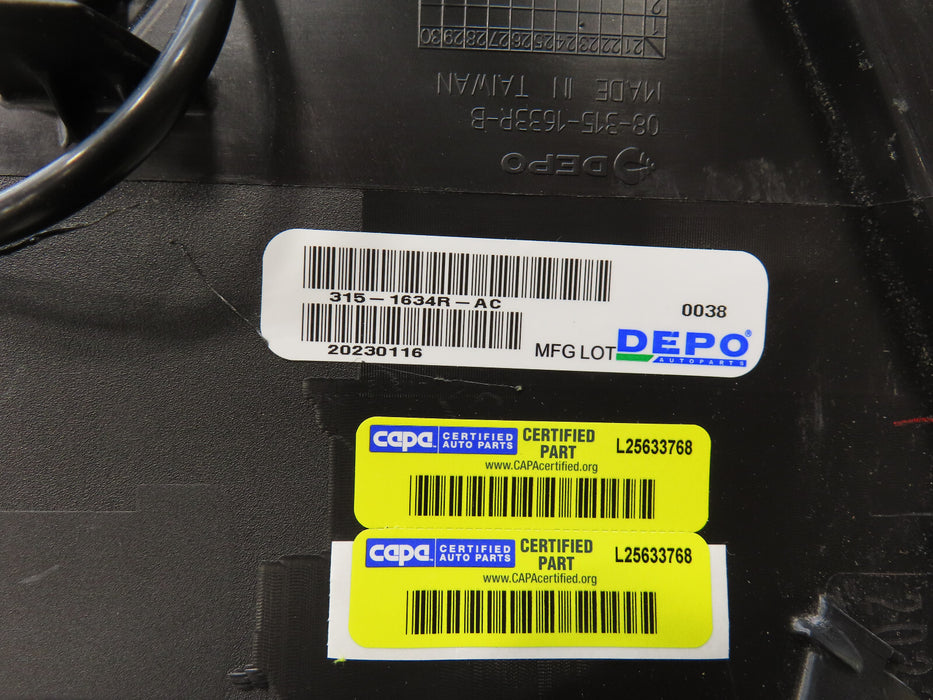 2021-2023 NISSAN ROGUE FRONT RIGHT PASSENGER DRL DAYTIME RUNNING LIGHT LAMP