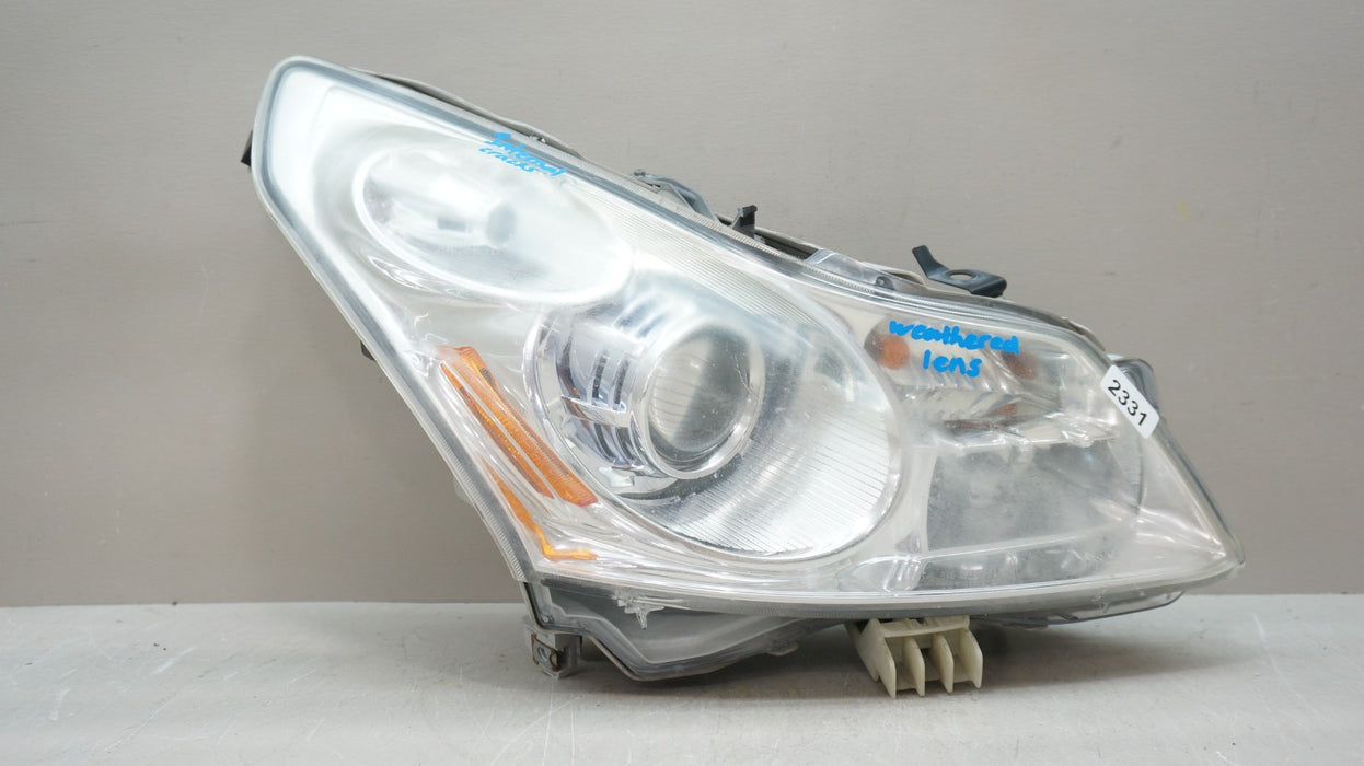 2007-2009 INFINITI G35 G37 SEDAN FRONT RIGHT PASSENGER SIDE XENON HID HEADLIGHT