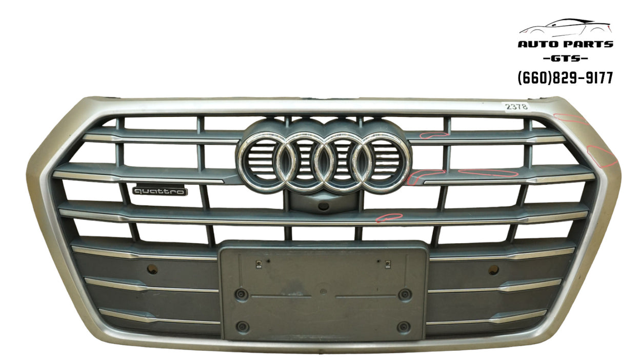 2018-2020 AUDI Q5 S-LINE FRONT BUMPER RADIATOR GRILL GRILLE OEM 80A853651C