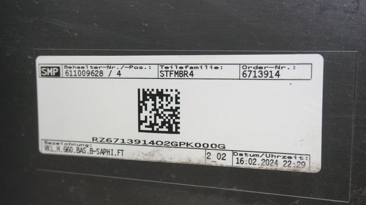 2024-2025 BMW 530I 530IX 550EX G60 REAR BUMPER COVER PANEL OEM 5A011B0