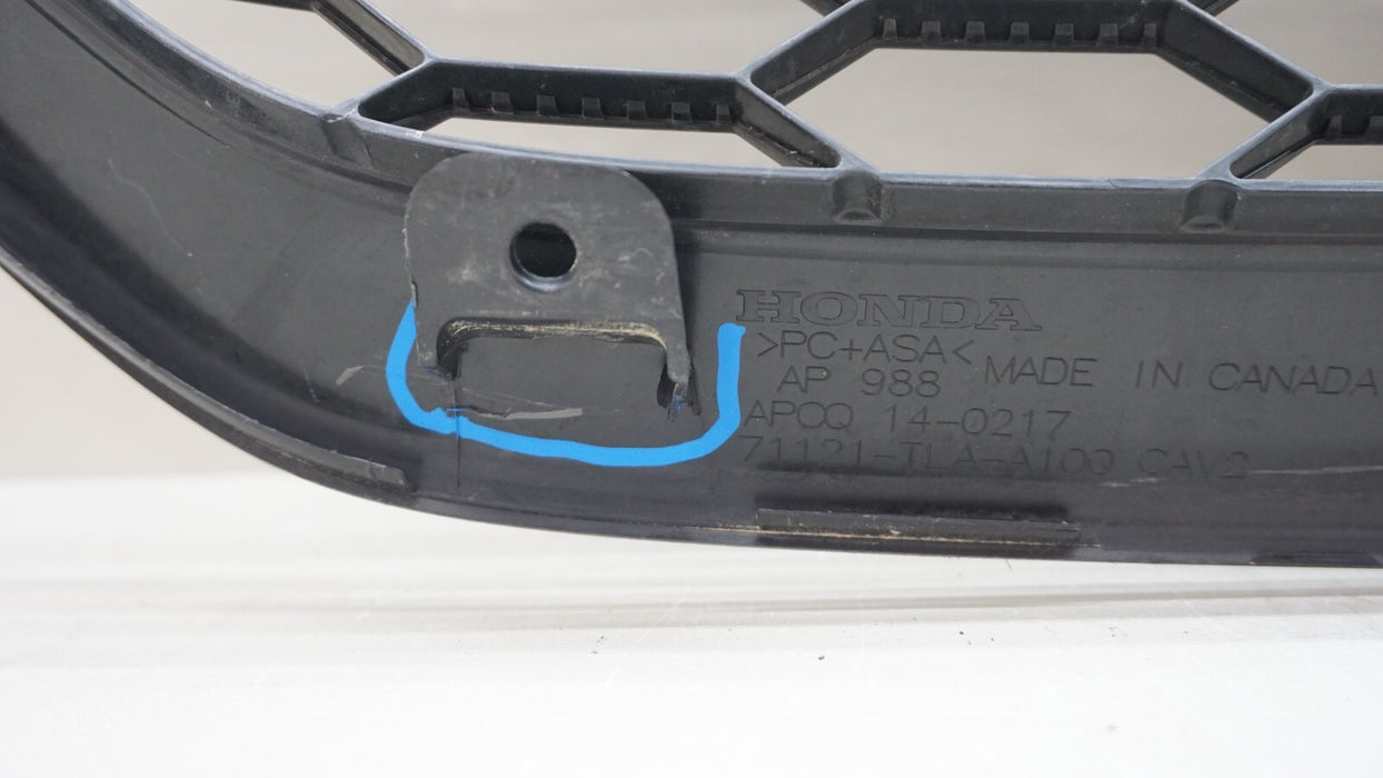 2017-2019 HONDA CR-V CRV FRONT BUMPER GRILLE OEM 71121-TLA-A100