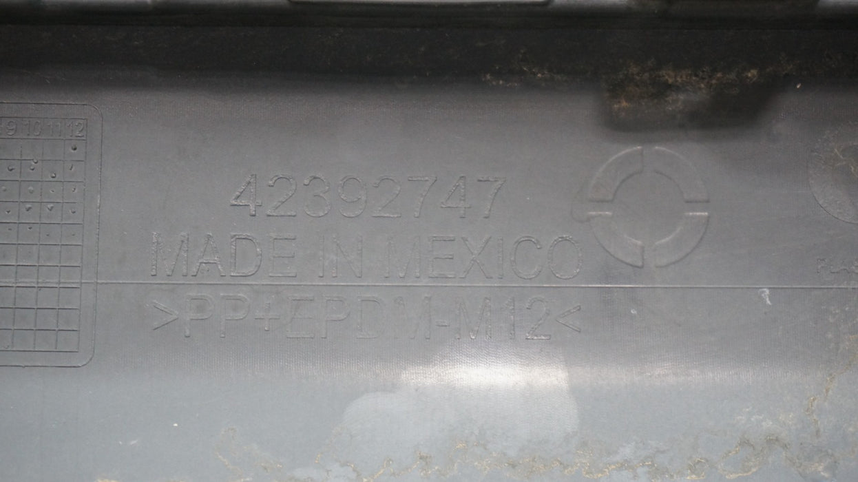 2017-2021 CHEVROLET TRAX REAR LOWER BUMPER VALANCE COVER OEM 42392747