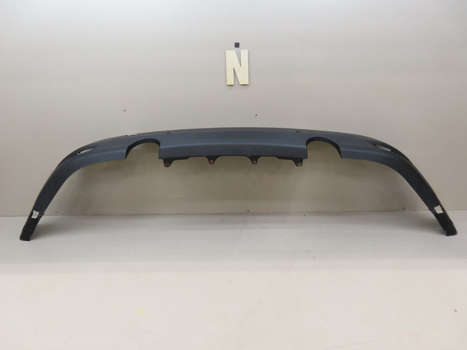 2017-2020 JAGUAR F-PACE X761 REAR BUMPER LOWER COVER W/SENSOR HOLES OEM