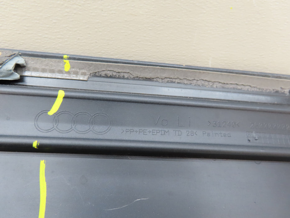 2018 AUDI Q8 FRONT LEFT DRIVER SIDE LOWER MOLDING OEM