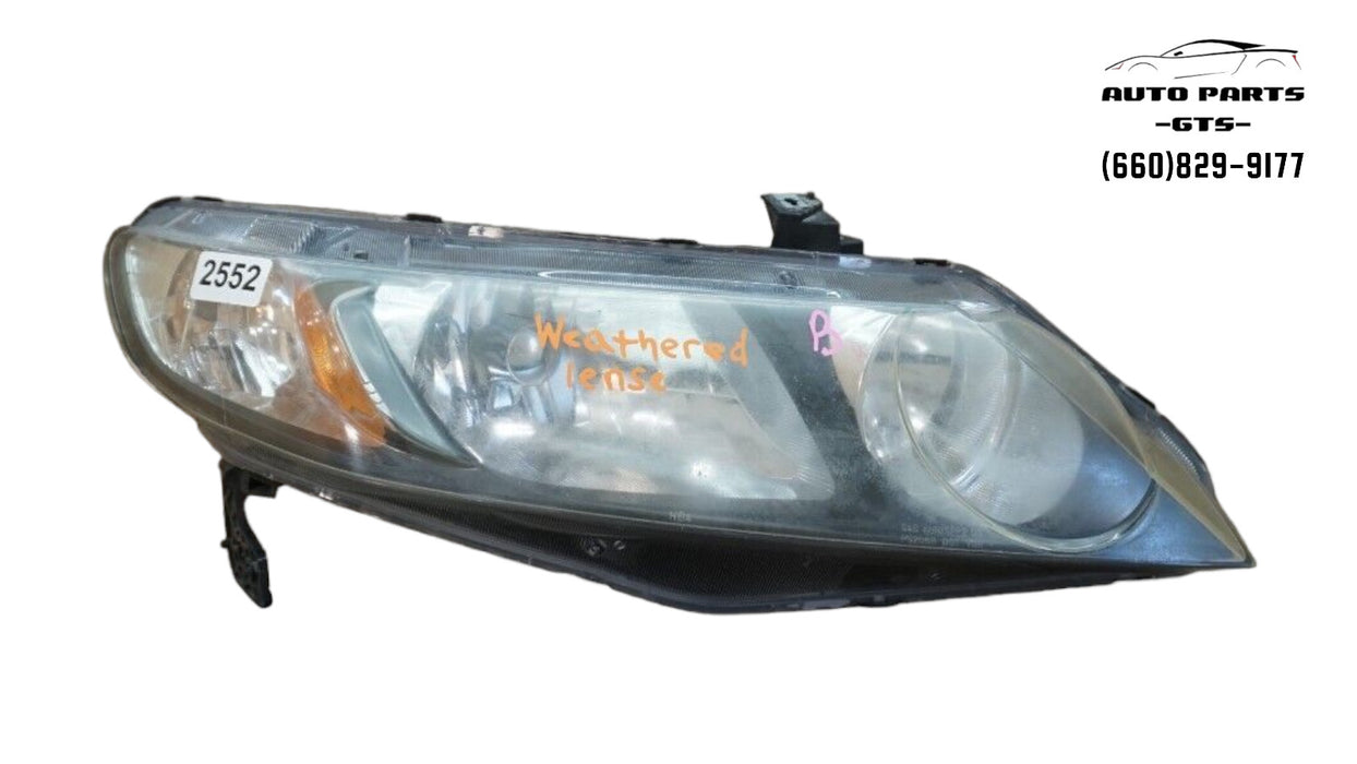 2009-2011 HONDA CIVIC FRONT RIGHT PASSENGERS SIDE HEADLIGHT OEM 09 10 11