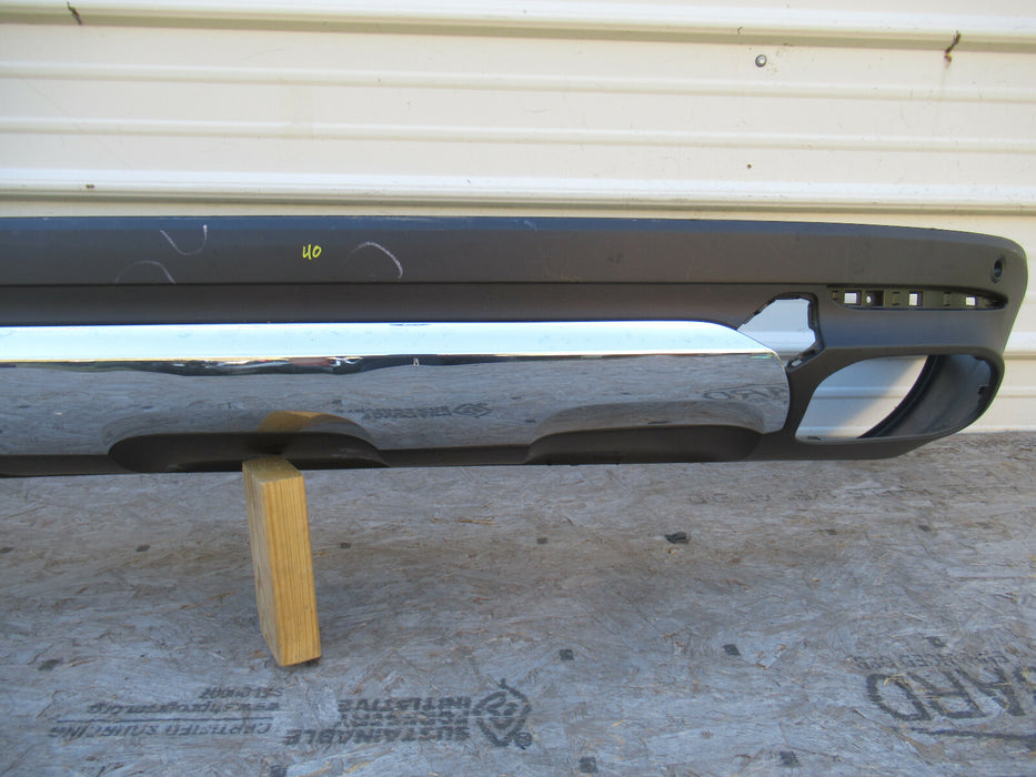 2019 MERCEDES GLE350 X167 REAR LOWER BUMPER COVER VALANCE DIFFUSER OEM
