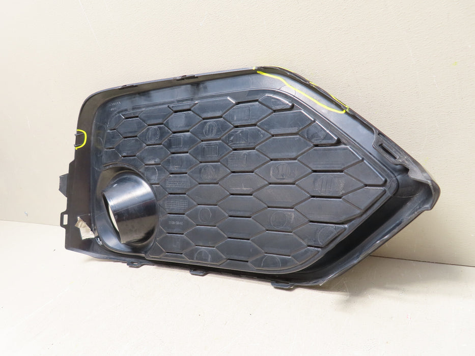 2017 2018 HONDA CIVIC FRONT LEFT DRIVER FOG LIGHT COVER BEZEL OEM P#71108-TGG-A2