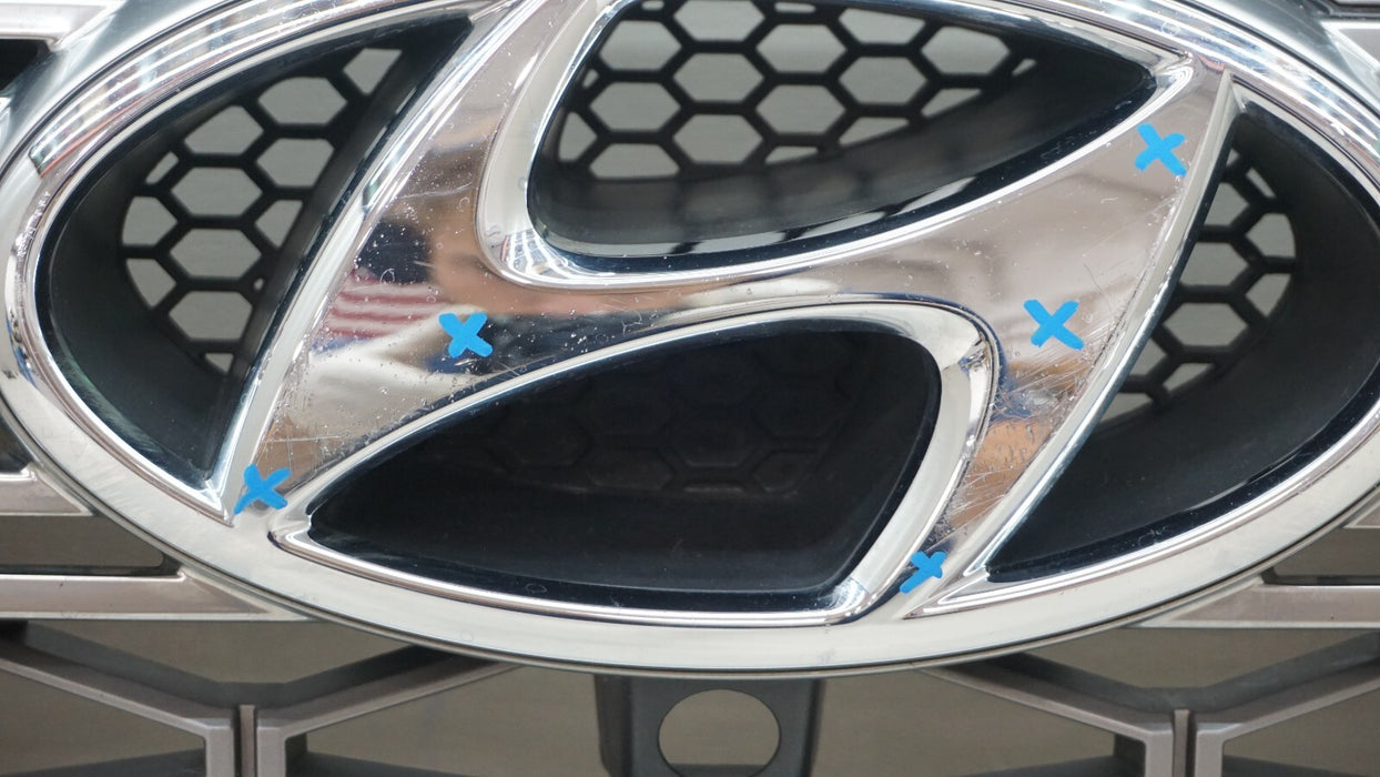 2020-2022 HYUNDAI PALISADE FRONT RADIATOR GRILLE GRILL OEM 86352-S8030
