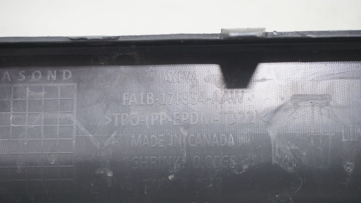 2016-2018 LINCOLN MKX REAR LOWER BUMPER COVER PANEL PLASTIC OEM FA1B-17F954-AAW