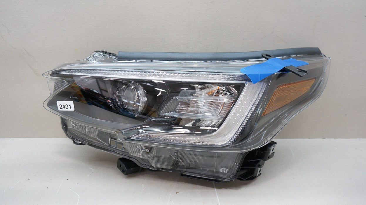2020-2022 SUBARU OUTBACK FRONT LEFT DRIVER SIDE LED AFS HEADLIGHT OEM