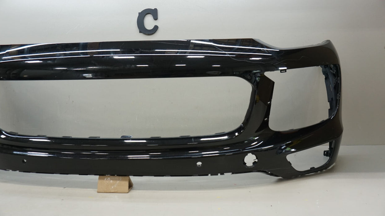 2015-2017 PORSCHE CAYENNE FRONT BUMPER COVER PANEL W/ SENSOR HOLE OEM 7P5807221F